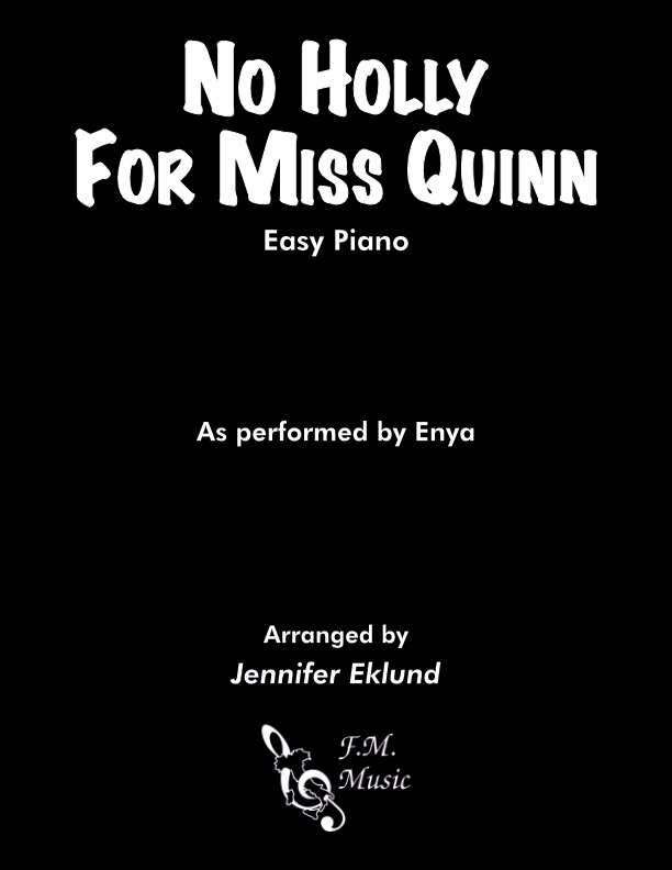 No Holly For Miss Quinn (Easy Piano)